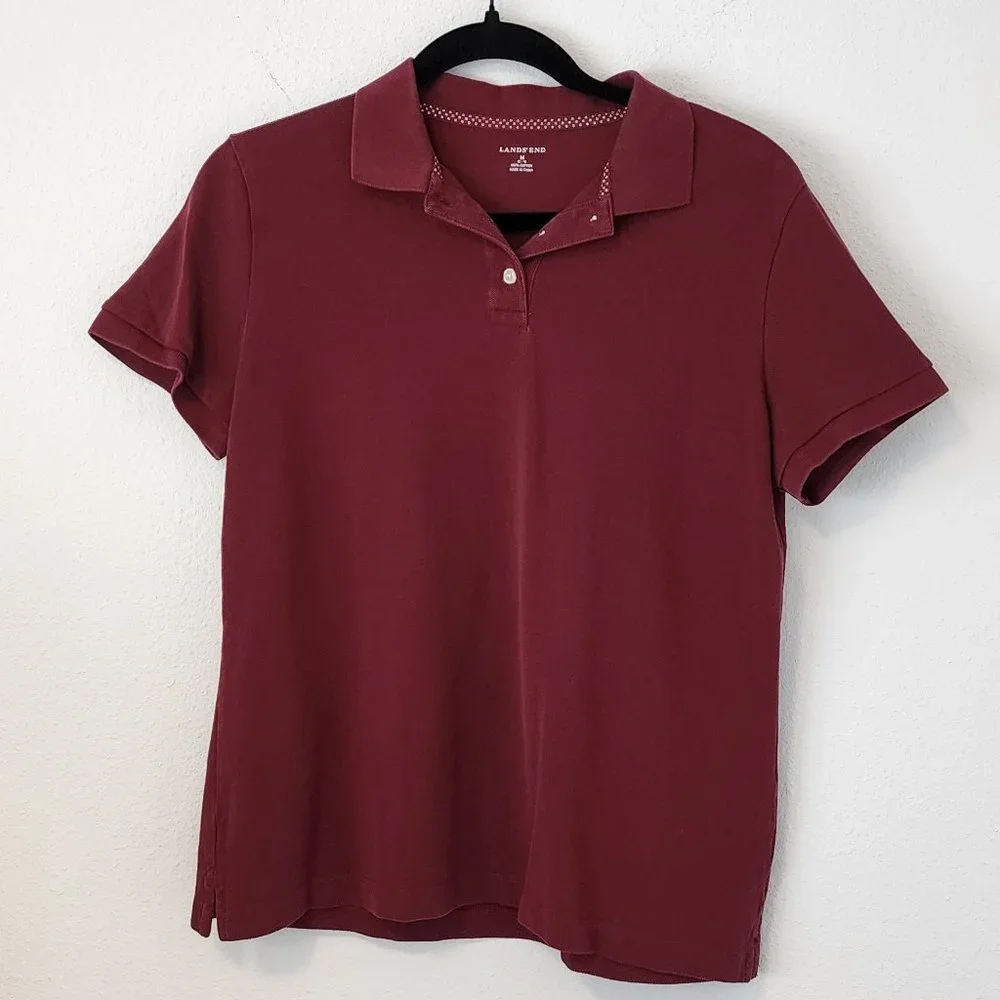 Lands' End Womens Medium (10/12) Polo - Picture 1 of 3